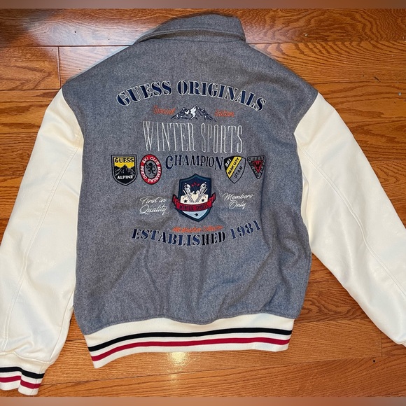RARE Guess Originals Varsity Jacket Special Edition - Picture 4 of 7